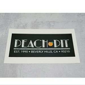 90210 Art Print Peach Pit Beverly Hills 90210 New